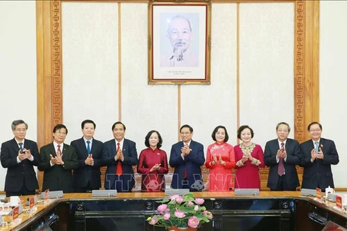 Trao quyết định phân công Trưởng ban Tổ chức Trung ương và Trưởng ban Dân vận Trung ương