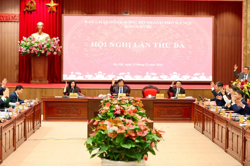 Nhiệm kỳ 2025-2030, Hà Nội quyết xử lý dứt điểm tồn tại về ô nhiễm, ngập úng, ùn tắc giao thông...