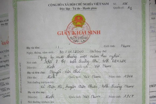 Chưa thể bỏ Giấy khai sinh, đăng ký kết hôn
