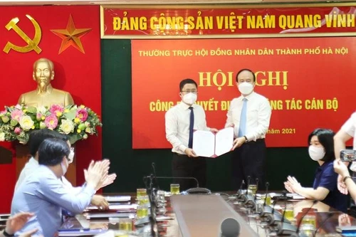 Ông Nguyễn Khánh Long làm Phó Chánh Văn phòng Đoàn ĐBQH và HĐND TP Hà Nội