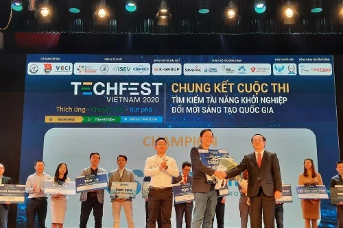 Trao giải Tìm kiếm tài năng khởi nghiệp đổi mới sáng tạo quốc gia