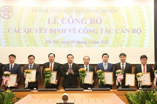 Hà Nội: Điều động, bổ nhiệm hàng loạt lãnh đạo sở ngành, quận huyện