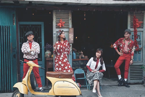 Trịnh Tú Trung, My Trần tung bộ ảnh đón xuân cực ngộ nghĩnh