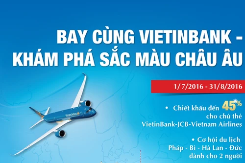 Khám phá sắc màu Châu Âu với VietinBank