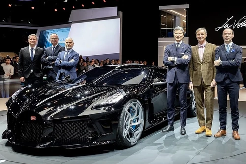 [ẢNH] Cận cảnh Bugatti La Voiture Noire: Siêu xe phá vỡ kỉ lục về giá bán