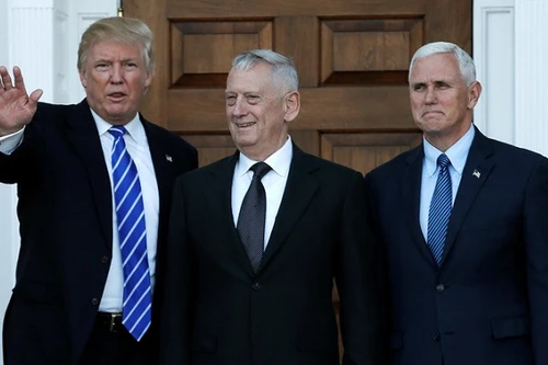 Ông Trump đề cử tướng James Mattis làm Bộ trưởng quốc phòng