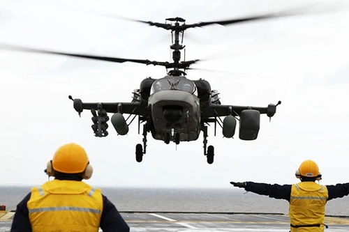 Trực thăng Ka-52K của Nga bắt đầu tham chiến tại Syria