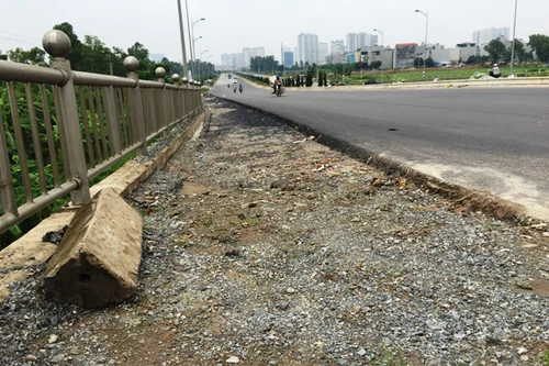 Đường trục phía Nam Hà Tây (cũ), 8 năm vẫn dở dang