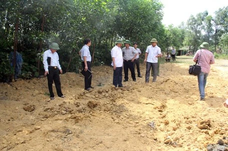 Xả nước bất thường ở các đập thượng nguồn khu vực chôn lấp chất thải Formosa