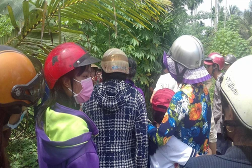 Bàng hoàng phát hiện thi thể cháy trơ xương trong vườn chanh