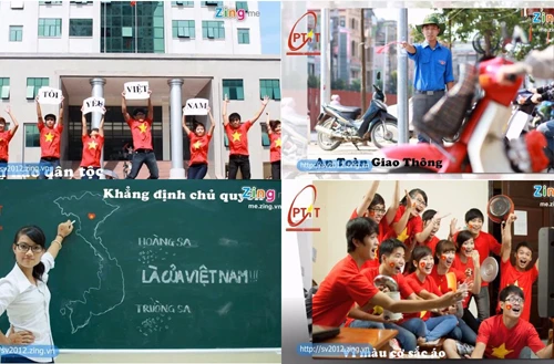 Clip "Tình yêu nước của thanh niên" tạo cơn sốt trên cộng đồng mạng