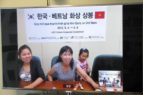 Đoàn tụ trực tuyến gia đình Việt Nam-Hàn Quốc