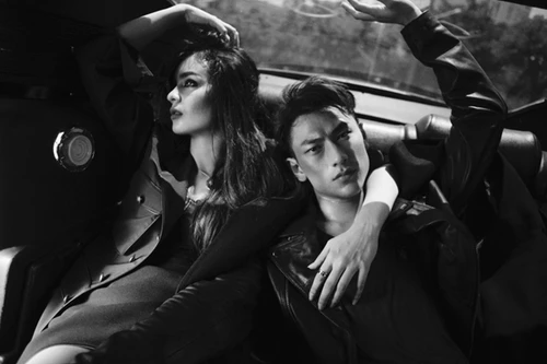 "Bông hồng lai" MLee và Isaac cuốn hút trong bộ ảnh đen, trắng