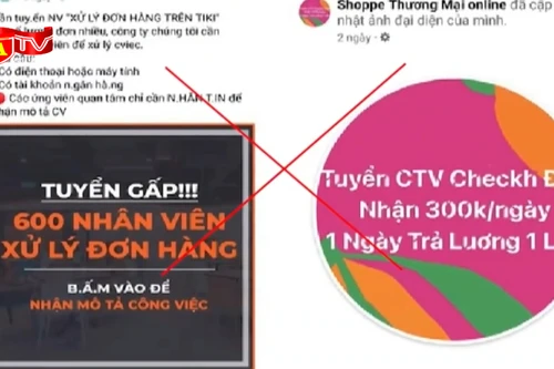 Cảnh giác chiêu trò việc nhẹ lương cao dịp Tết