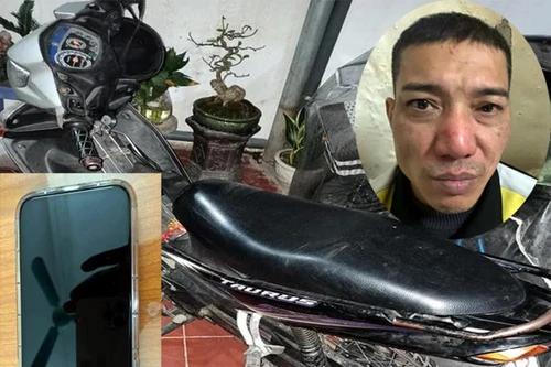 Bị bắt ngay sau khi cướp giật chiếc điện thoại iPhone 11