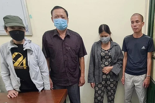 Bắt quả tang 4 đối tượng tụ tập đánh bạc trong lúc phòng, chống dịch bệnh Covid-19