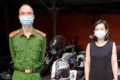 Nhanh chóng tìm ra chiếc SH Mode bị mất trộm, trao trả cho bị hại 