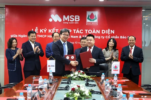 Tổng Công ty Cổ phần Bảo Minh ký kết hợp tác toàn diện với Ngân hàng TMCP Hàng Hải Việt Nam
