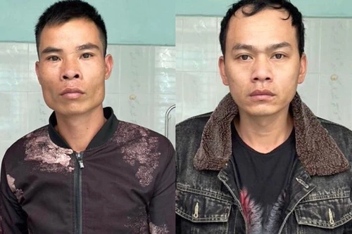 Bắt giữ hai đối tượng cưỡng đoạt tiền của các lái xe chờ thông quan