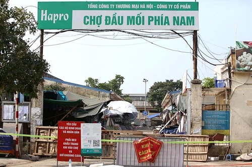 Phong toả Chợ đầu mối phía Nam do tiểu thương bán trứng nghi nhiễm Covid-19