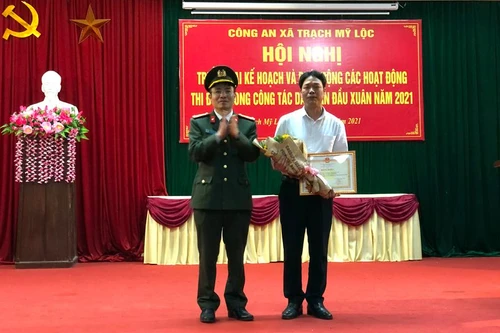 Ngày vui ở xã Trạch Mỹ Lộc