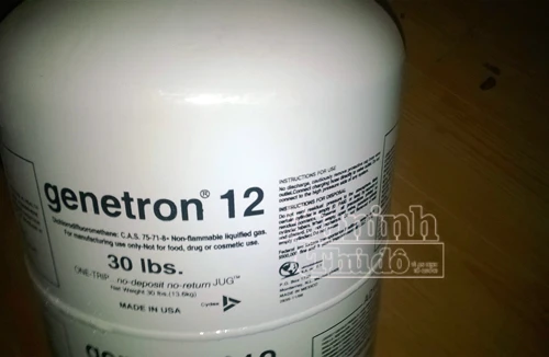 Tạm giữ 65 bình gas lạnh không rõ nguồn gốc