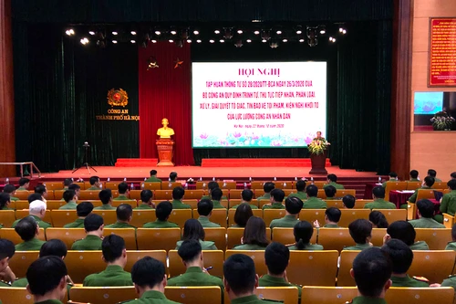 Nâng cao kỹ năng tiếp nhận, giải quyết tố giác, tin báo về tội phạm và kiến nghị khởi tố