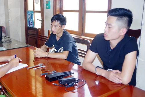 Nhóm đối tượng gây ra cả chục vụ trộm cắp tài sản khu dân cư và nhà trọ sinh viên sa lưới