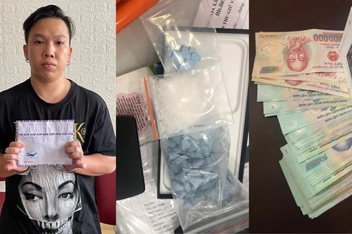 Bắt đối tượng tàng trữ, vận chuyển hơn 100 viên ma túy tổng hợp cùng nhiều tang vật liên quan