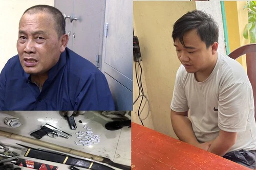 Bắt đối tượng mua bán, tàng trữ trái phép chất ma túy và súng quân dụng