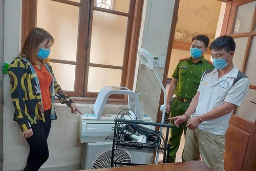 Đôi nam nữ nghiện ma tuý câu kết trộm cắp tài sản ngay khu nhà trọ