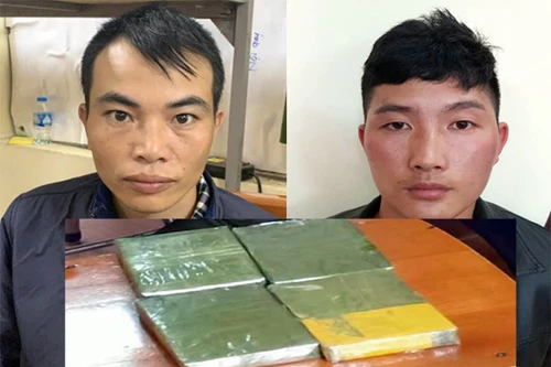Giấu 4 bánh heroin trong bao gạo mang đi Cao Bằng tiêu thụ