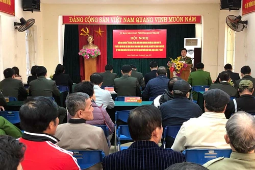 Đảm bảo an ninh trật tự tại địa bàn trọng điểm của Thủ đô