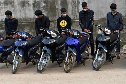 Kịp thời ngăn chặn nhóm thanh thiếu niên tụ tập đua xe trái phép