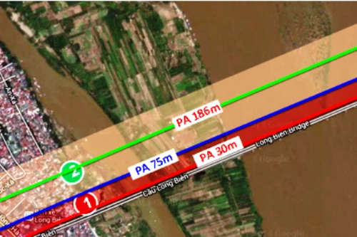 Cầu ĐS vượt sông Hồng: Sẽ cách cầu Long Biên 75m về thượng lưu?