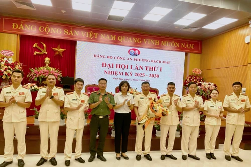 Nâng cao năng lực lãnh đạo, xây dựng Đảng bộ Công an phường Bạch Mai trong sạch, vững mạnh