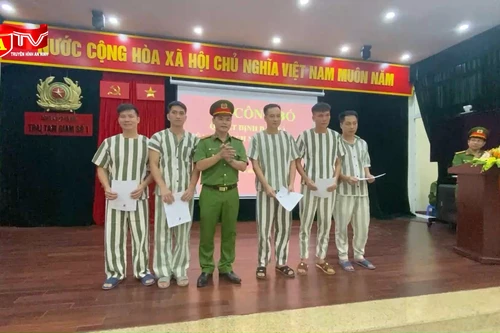 Công an Hà Nội thi hành quyết định đặc xá năm 2024