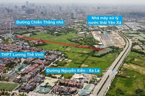 Huyện Thanh Trì thêm tuyến đường rộng 25m