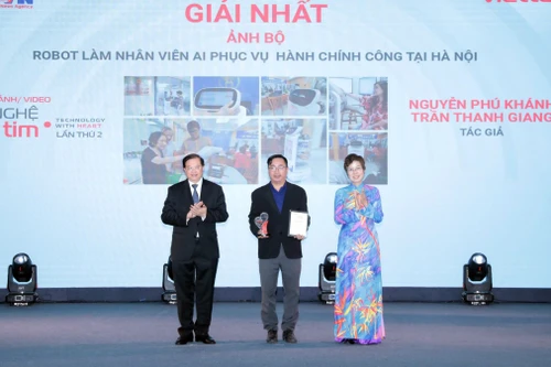 Phóng viên An ninh Thủ đô đoạt giải Nhất ảnh bộ Giải thưởng “Công nghệ từ trái tim” lần thứ hai