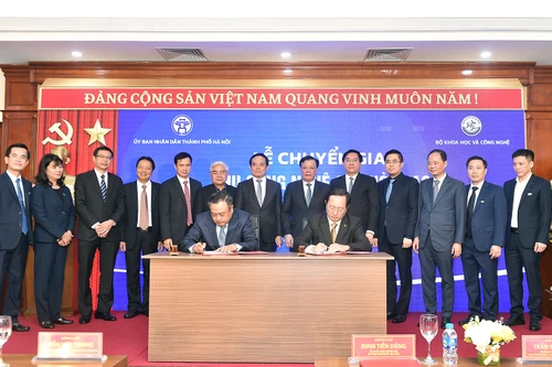 Chính thức chuyển giao Khu công nghệ cao Hòa Lạc về UBND TP Hà Nội