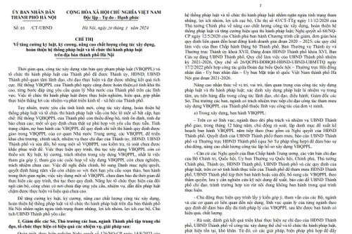 Hà Nội xử lý nghiêm lợi ích nhóm trong xây dựng và thi hành pháp luật