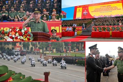 Bộ Công an xuất quân bảo đảm an ninh, trật tự Lễ kỷ niệm 80 năm Cách mạng tháng Tám thành công và Quốc khánh 2-9