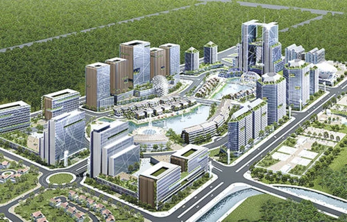 Điều chỉnh cục bộ quy hoạch khu đô thị Công viên công nghệ phần mềm Hà Nội
