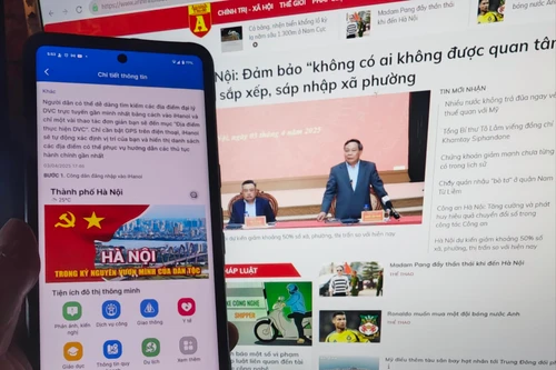 Tính năng mới không thể bỏ qua trên iHanoi