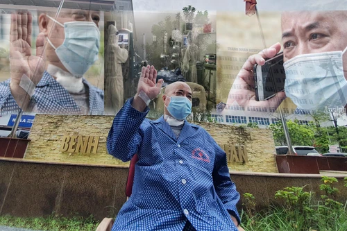 [Ảnh] Bệnh nhân Covid-19 từng phải chạy ECMO đầu tiên của Hà Nội xuất viện và kỳ tích thoát khỏi lưỡi hái tử thần