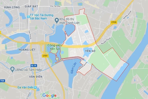 Quận Hoàng Mai sắp có thêm một trường THCS rộng hơn 3.000 m2