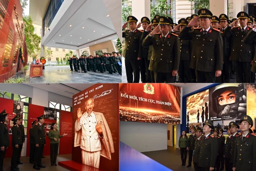 Phòng An ninh nội địa phát động thi đua "Ba nhất" ở địa chỉ đỏ đặc biệt của Công an Thủ đô