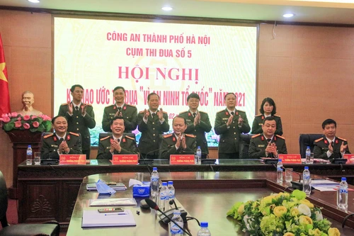 Cụm thi đua số 5 CATP Hà Nội hoàn thành xuất sắc nhiệm vụ chuyên môn, thêm nhiều phần việc vì cộng đồng 