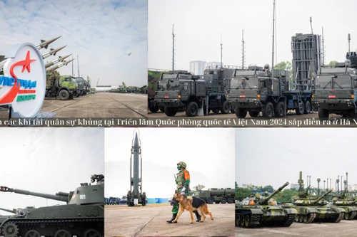 Xem các khí tài quân sự khủng tại Triển lãm Quốc phòng quốc tế Việt Nam 2024 sắp diễn ra ở Hà Nội