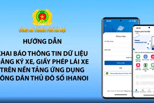 Hà Nội khai thác dữ liệu sẵn có để làm sạch dữ liệu đăng ký phương tiện